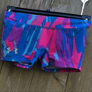 Under Armor girls workout shorts